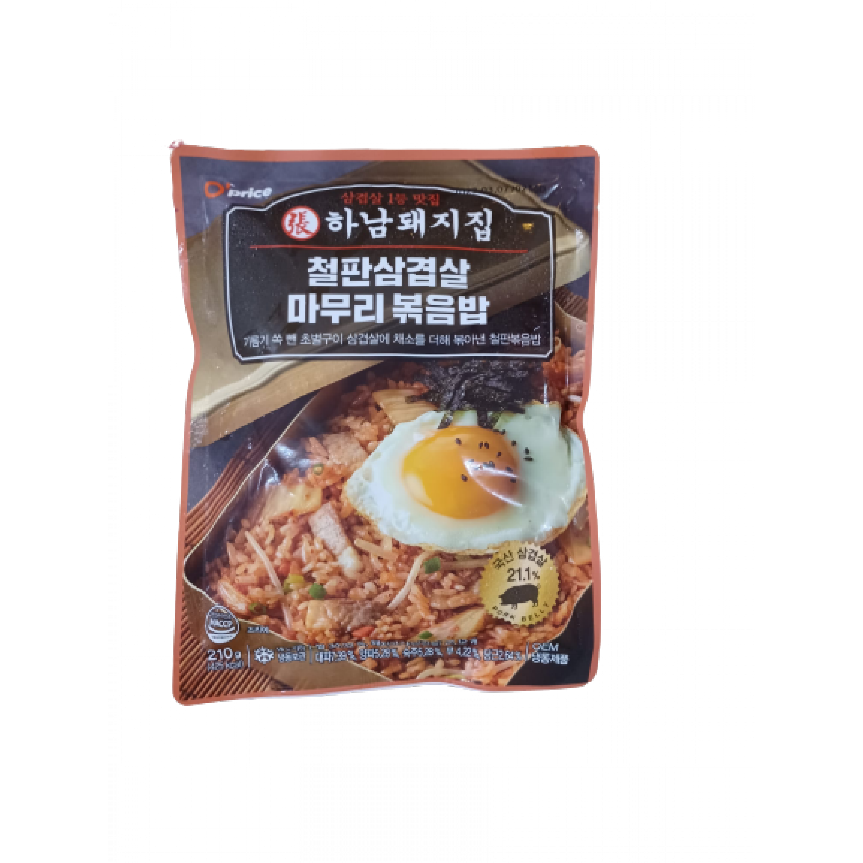 O'price X Hanamdwaejijib 鐵板五花肉炒飯